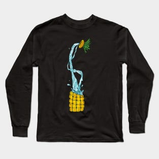 Exploding Pineapple Long Sleeve T-Shirt